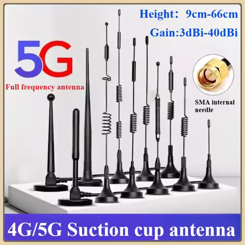 1Pcs 4G 5G wireless network card smart meter router suction cup antenna GPRS GSM module antenna rece