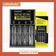 LiitoKala Lii-M4/M4S LCD 4-slot Universal Smart Charger ทดสอบความจุสําหรับ 3.7v Li-Ion 26650 18650 2