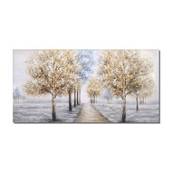 Modern tree abstract painting