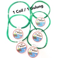 NELAYAN FISHING LINE 20M (30LBS - 70LBS) HIJAU / TALI TANGSI NYLON / TANGSI NELAYAN GULUNG
