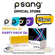 [15pcs BUNDLE] P'sang New Party Pack & Ori Buttercup Condom Safe Sex psang kondom 保险套 避孕套 安全套