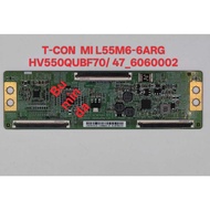 T-CON MI L55M6-6ARG  HV550QUBF70 47-6060002 BOE TCON BOARD TV ORIGINAL