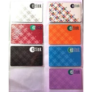 Set of 7pc Assorted Colors Ezlink Ez-Link Cards Purple Orange Blue Red White Black *collectible transport card