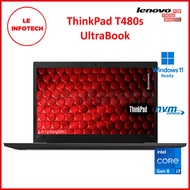 Lenovo ThinkPad T480s 14” Laptop Intel Core i5/i7 RAM 8-40GB SSD 256GB-1TB NVMe HDMI USB-C TB3 WebCam Win 11 Used