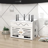 Router storage box, cable storage box wifi Socket power strip storage box, cable organizer, cable wi
