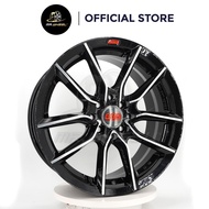 New Sport Rim BBS XA 16x7 8H100/114.3 ET35 Black Machine Face 16 inch 16 inci Mr Wheel