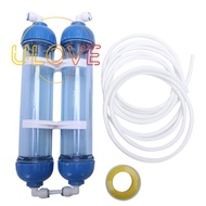 Water Filter 2Pcs T33 Cartridge Housing Diy T33 Shell Filter Bottle