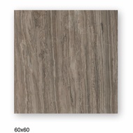 Garuda Granit Kayu Med Brown-Granit Serat Kayu Glazed Glossy 60x60