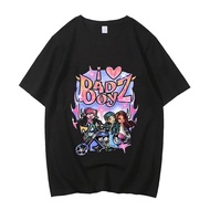 Bratz cotton t-shirt men Pastel Gothic University Grunge 80s Y2k t-shirt 80s korean clothes kawaii P