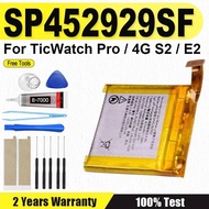 Replacement Watch Battery LSSP452929SF LSSP452929S SP452929SF WG12016 For Ticwatch Pro 4G Bluetooth 