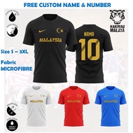 HARIMAU MALAYA Jersey Baju Harimau Malaya Jersey Harimau Malaya Jersey Bola Sepak Football Jersey FREE CUSTOM NAME &amp; NUM