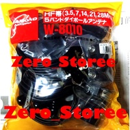 Diamond Antenna W8010 Dipole Antenna 3.5/7/14/21/28MHz W-8010 radio belong Antenna HF ssb usb lsb