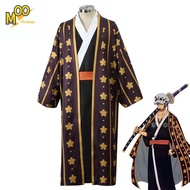 One Piece Trafalgar Law Cosplay Costume Law Japanese bathrobe kimono suit cosplay coat Set