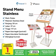 Stand Menu | Tempat Menu | Stand Rak Menu Buku Menu Restoran | Stand Holder Menu Resto | Promo Launc