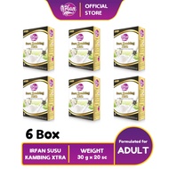 [6 KOTAK] IRFAN SUSU KAMBING XTRA /  SUSU KAMBING KURMA MADU KISMIS ARABIC GUM / SUSU IRFAN / SUSU D