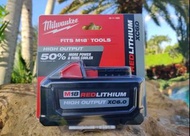 2022美沃奇milwaukee M18 6.0x1高輸出highoutput電池 ，此系列電池均才用21700電芯 ，原裝電池均比較緊張，美國美行，原封包裝   ，荃灣門市交收🙂