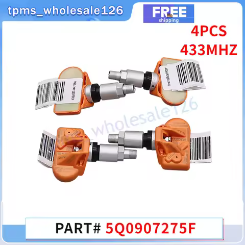 433MHZ TPMS Tire Pressure Monitor System Sensor 4PCS For Audi Q7 Q3 TT A8 A6 RS3 Porsche 718 911 Cay