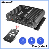 maxwell   Home Stereo Amplifier 38Wx2 12V Stereo Power Amplifier 2.1 Channel Integrated Mini Speaker Amp HiFi Car Home