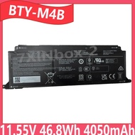 New BTY-M4B 11.55V 46.8Wh 4050mAh Laptop battery For MSI BTY-M4B 3ICP5/78/66