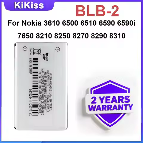 Mobile Phone Battery BLB-2 For Nokia 3610 6500 6510 6590 6590i 7650 8210 8250 8270 8290 8310 8390 88