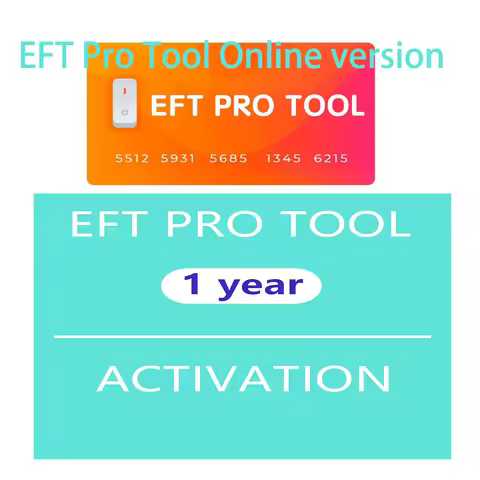 EFT PRO TOOL 1,3,6,12 months New/Renew EFT Pro Tool Online ( NO Need dongle)