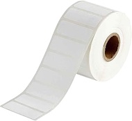 Brady THT-155-490-1.5-SC 1.625" Width x 0.6" Height, B-490 Freezerbondz Polyester, White Thermal Tra