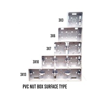 PVC BOX 3X3, 3X6, 3X7, 3X10, 3X13