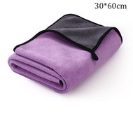 Kain Pengering Pembersih Mobil Lap Mobil 2 in1 warna sisi microfiber serbaguna lembut tebal towel ka