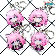 Honkai: Star Rail Keychain with 2-Sided Mica Printing (Cyrene Character)
