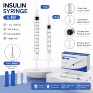 Insulin Syringe 31g 0.5ml / 1ml 8mm