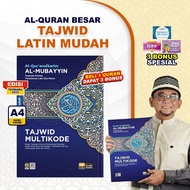 Al Quran Latin and Translation Al-Mubayyin Tajwid Multicode (Bonus 3 Special Books) Al Quran Terjema