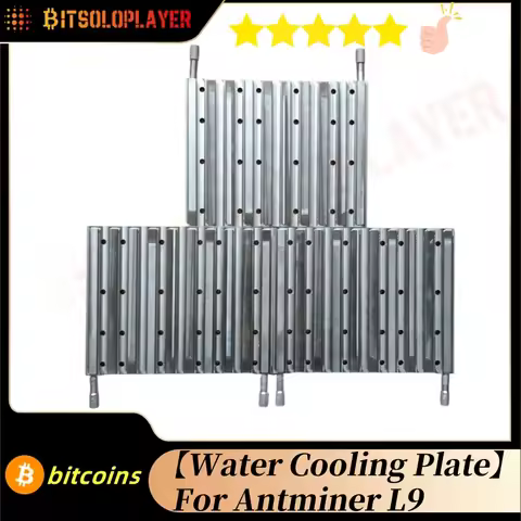 New Bitmain L9 Miner Aluminium Water Cooling Plate Hydro Cooling System Kit For Antminer L9 Upgraded