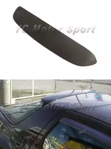 Car Accessories FRP Fiber Glass FS Style Roof Spoiler Fit For 1986-1991 RX7 FC3S Roof Spoiler Wing C