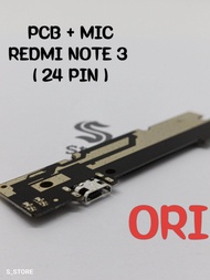 PAPAN CAS XIAOMI REDMI NOTE 3 (24 PIN) ORI + IC PAPAN KONEKTOR CAS PCB BOARD XIAOMI REDMI NOTE 3 (24