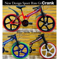 ✦Candy VIP Bike BMX Bicycle Sport Bike MTB Basikal GT  BASIKAL BMX  BASIKAL BUDAK  Basikal 20 inch  GT Crank♨