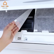 6/12Pcs Kitchen Nonwoven Oil Filter/ Cuttable Air Conditioning Filter Papers Dust Net/ Element Range Hood Filter
