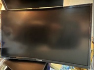 Samsung 24" curved monitor C24F390FHC 曲面顯示器