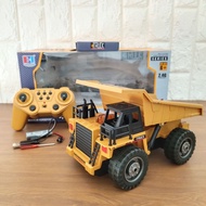 Mobil Remote Control Truck Dump Excavator Mainan RC Remot Truk Alat Berat