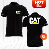 t shirt lelaki baju lelaki Ready stock caterpillar logo new polo t-shirt