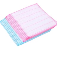 【工厂直发】洗碗巾纯棉棉纱去污洗碗布抹布不沾油厨房专用批发加厚吸水家用彩虹鸟 20条洗碗布【实惠装】