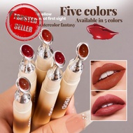 Matte Lip Powder Cream Lipstick Waterproof Long Lasting Lip Liner Mist Makeup Wear Velvet Hide E2i1