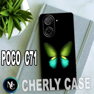 Rubber case for poco C71/CC18/ GIRL'S Motif/ poco C71/Casing poco C71/silicon/softcase CASETAPORA