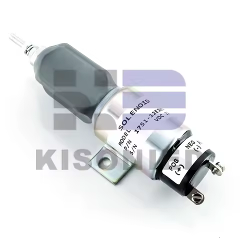 Fuel Shut Off Solenoid 1751-12E2U1B1 SA-4984-12 1751-12E2U1B1S Replacement for Woodward 2001 2003 Ge