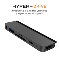 HD319B 6-in-1 USB-C Hub for iPad Pro/Air 擴展器 (太空灰) | HyperDrive