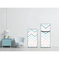 MINIMALIST 1 AND 2 DOOR FRIDGE STICKERS THICK MATERIALELEGAN (NOT-PVC) 5B