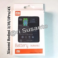 Baterai Xiaomi Redmi 3/3S/3 Pro/4X BM47 Original
