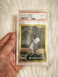 1994 Collector's Choice Michael Jordan Gold Signature card 簽名金卡