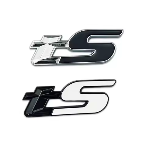 For Subaru Forester WRX BRZ STI Impreza Tribeca Car Rear Trunk Sticker Front Grille Emblem TS Logo A