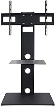 Tv Rack stand wall bracket TV Stand with storage Heavy Duty Universal Floor TV Shelf for 30"-80" Flat TVs, for Office Hospitals Classrooms, Load 45kg TV Rack