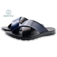 ARDEN TEAL Concordia Navy Black Sandals